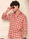 Men Regular Fit Solid Spread Collar Casual Shirt